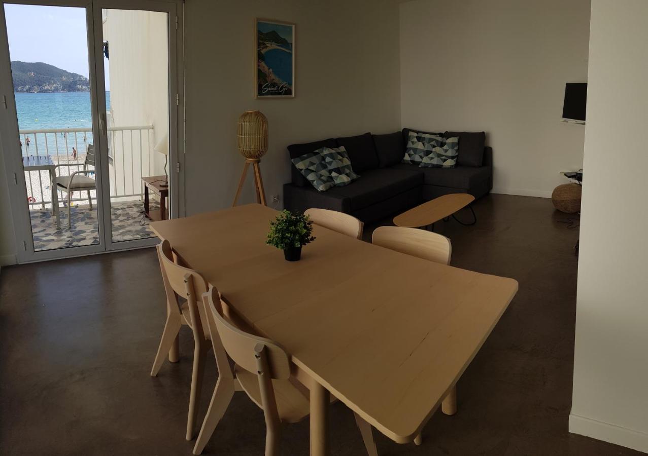 Les Pieds Dans L'O - Appartement 50M2 Front De Mer Saint-Cyr-sur-Mer Ngoại thất bức ảnh