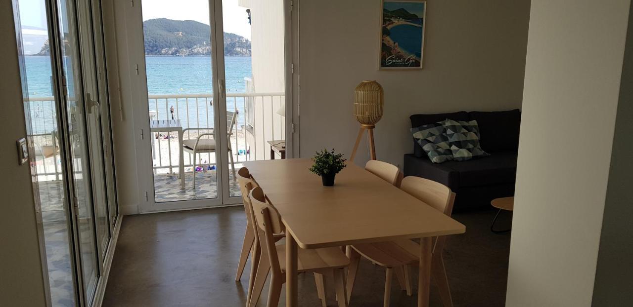 Les Pieds Dans L'O - Appartement 50M2 Front De Mer Saint-Cyr-sur-Mer Ngoại thất bức ảnh